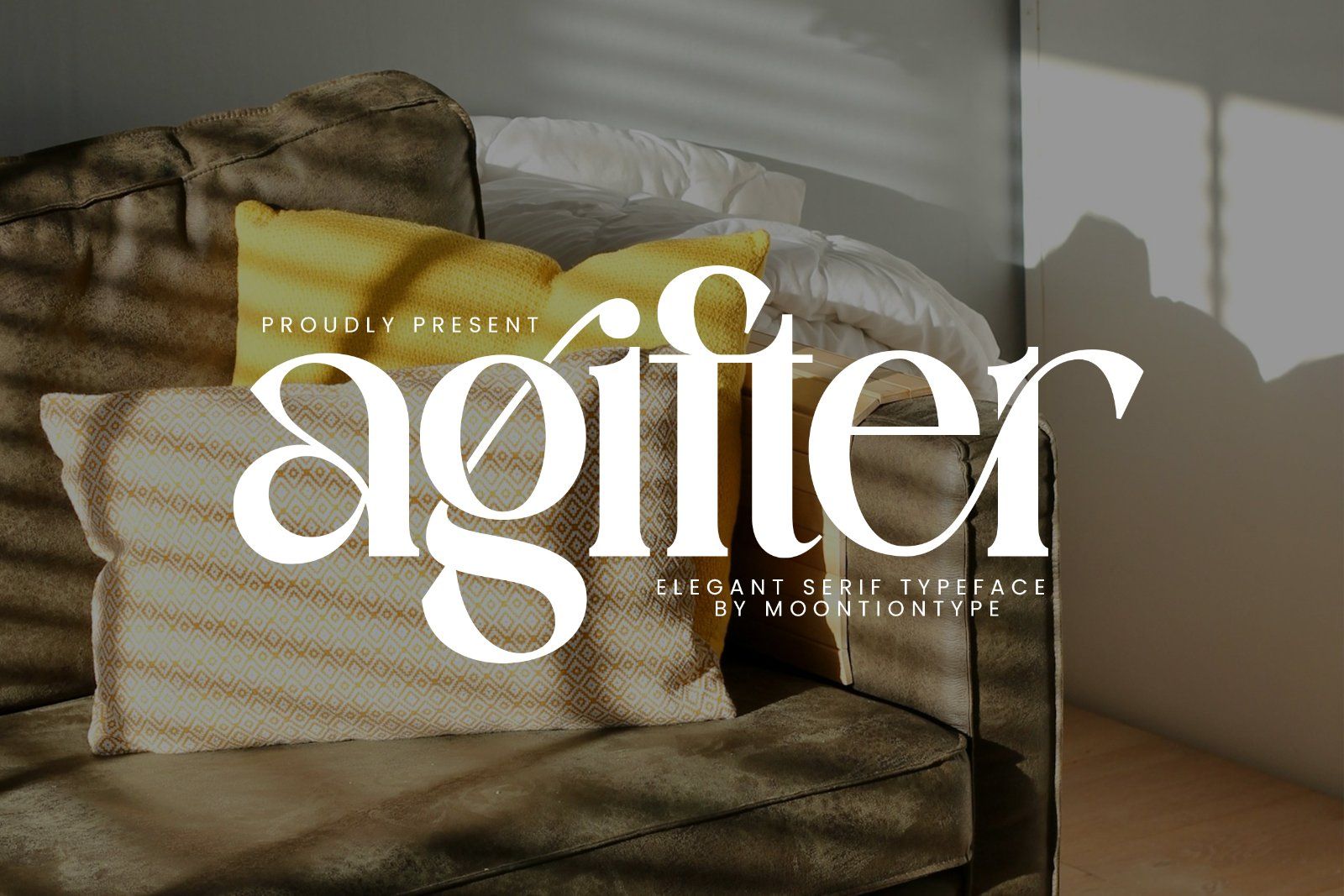 Agifter | Elegant Serif Typeface — image 1