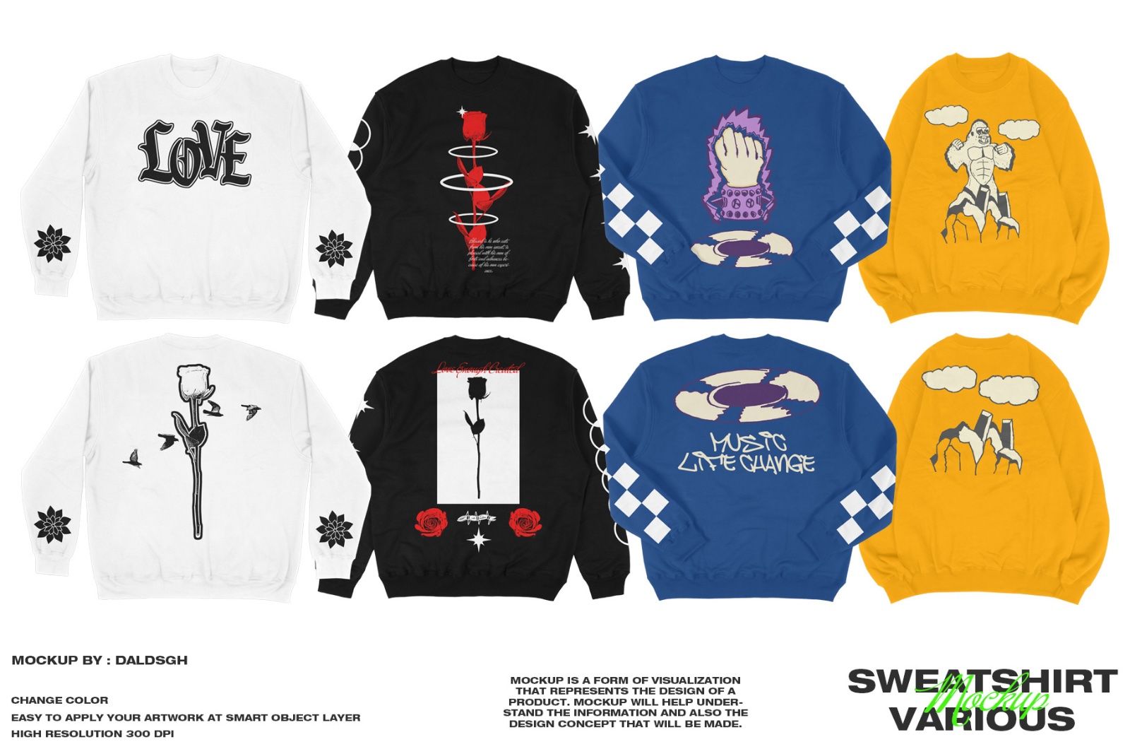 Sweatshirt Various - Mockup — image 1