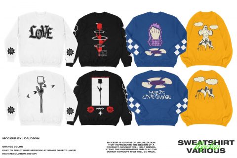 Sweatshirt Various - Mockup