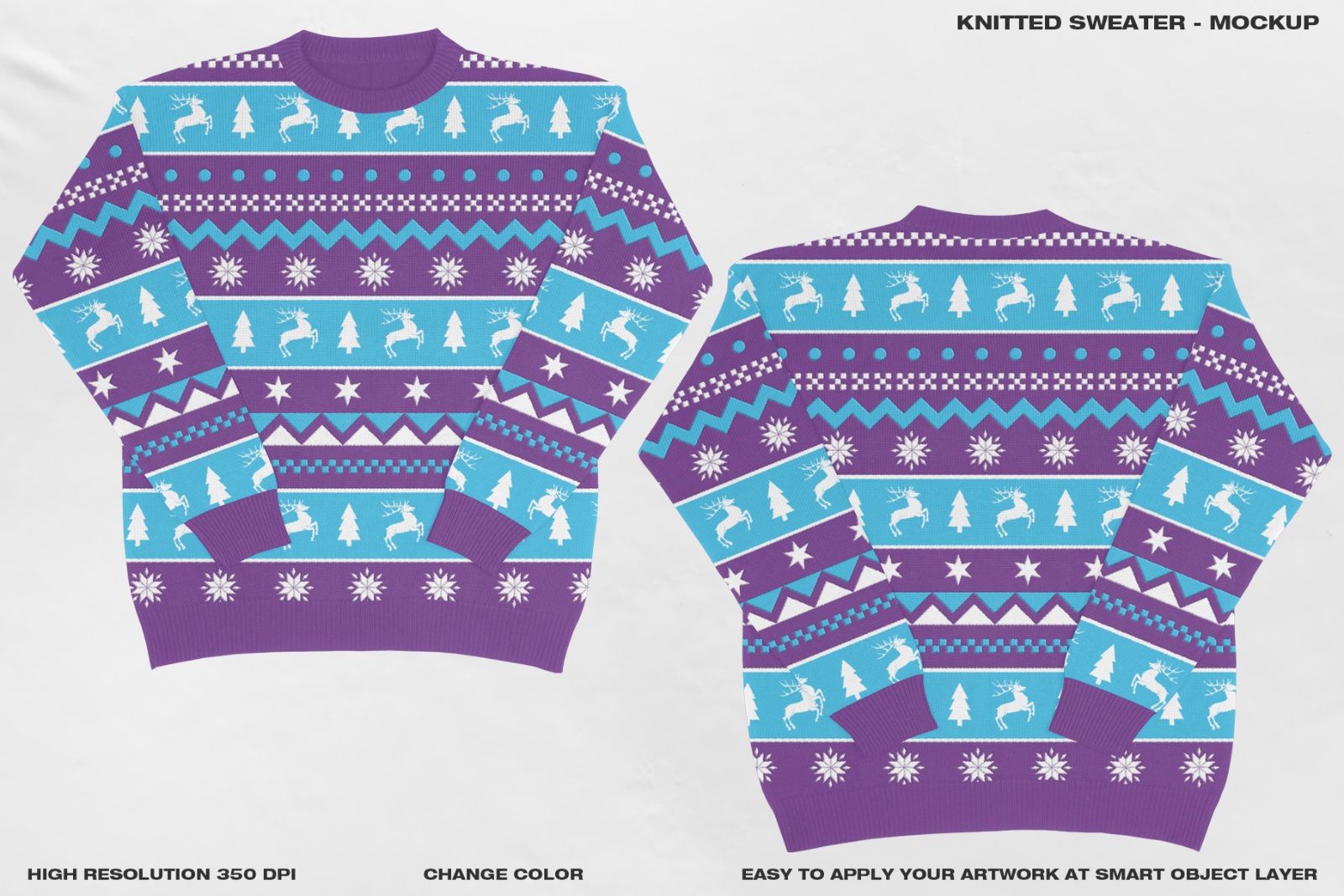 Knitted Sweater - Mockup — image 10