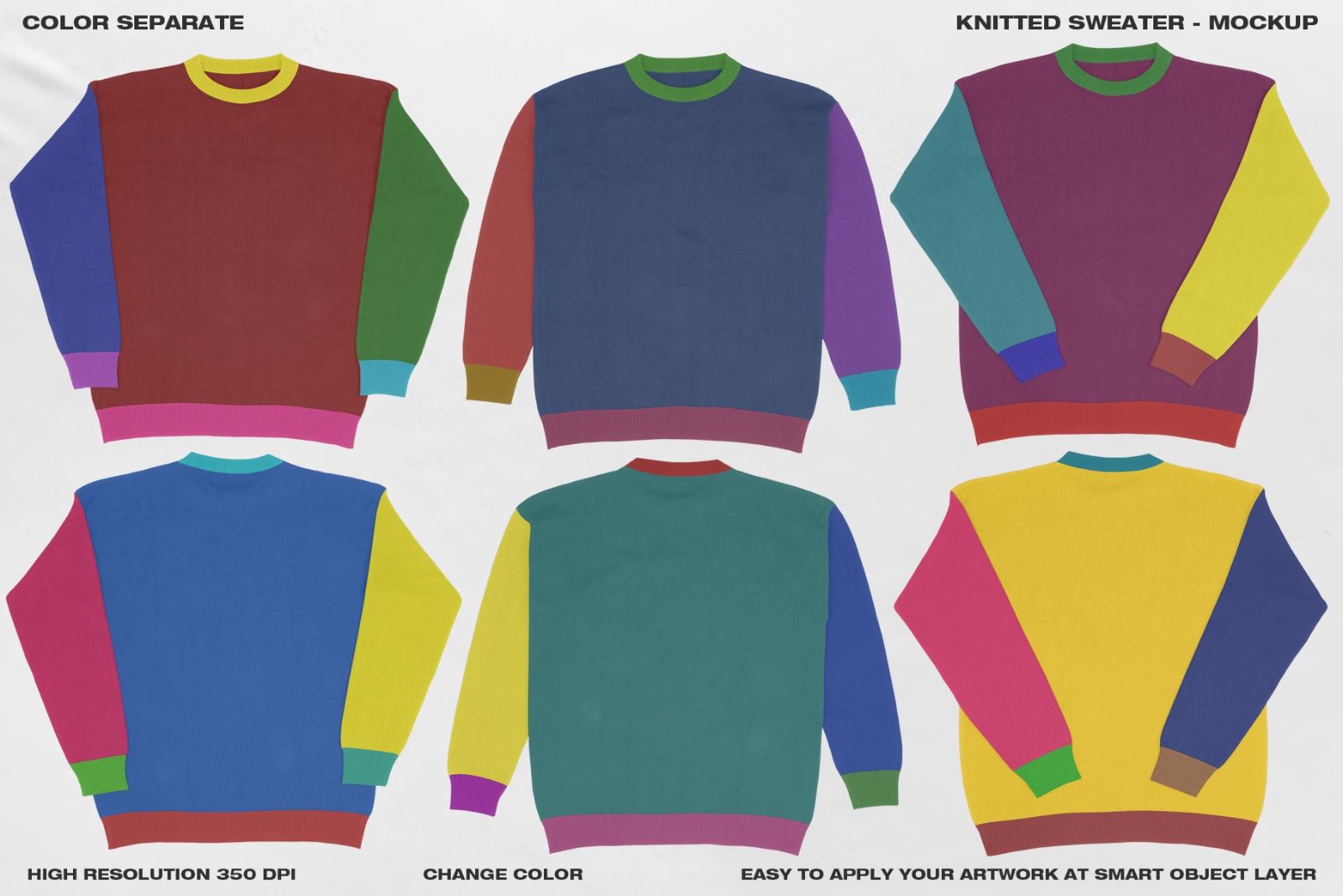Knitted Sweater - Mockup — image 11