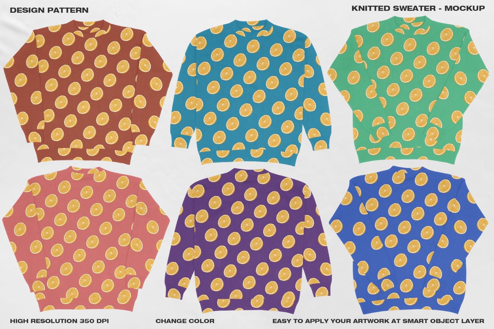 Knitted Sweater - Mockup — image 12