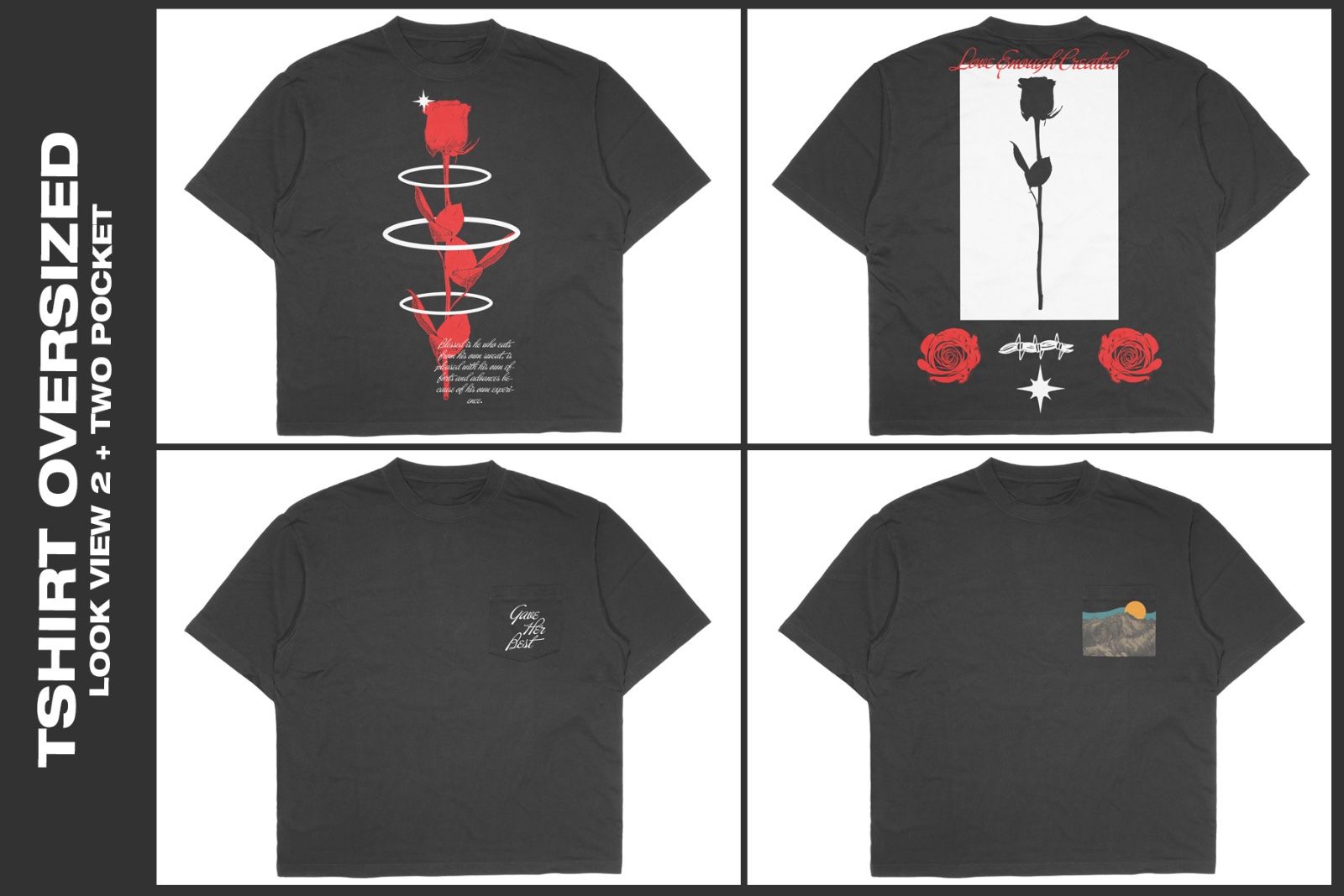 Tshirt Oversized - Mockup — image 3