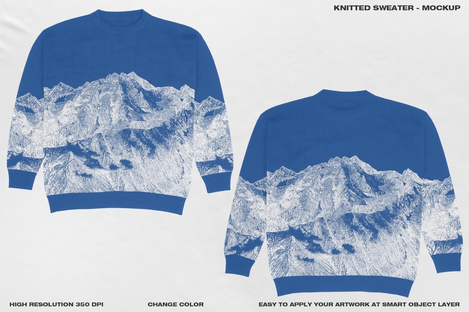 Knitted Sweater - Mockup — image 3