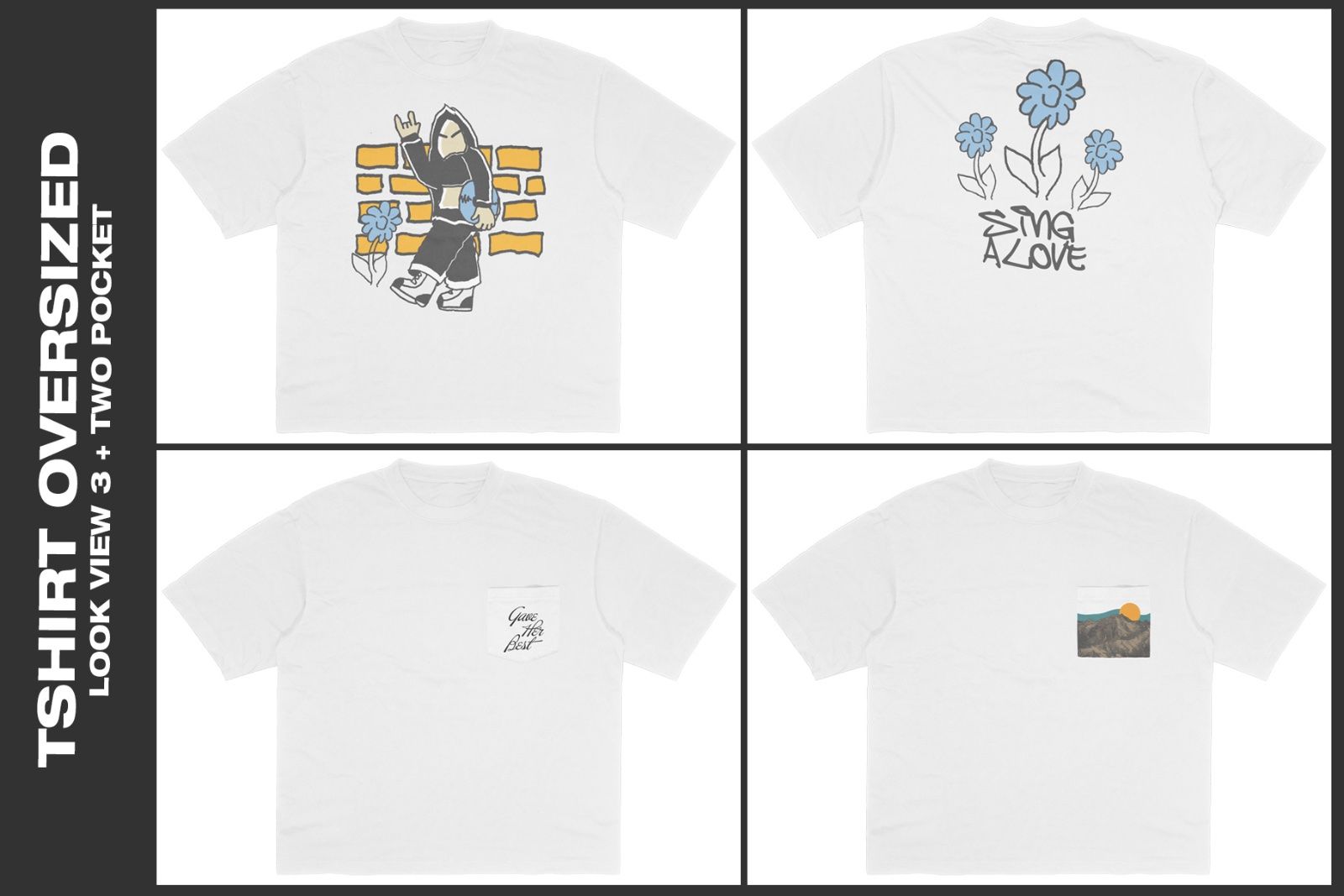 Tshirt Oversized - Mockup — image 4