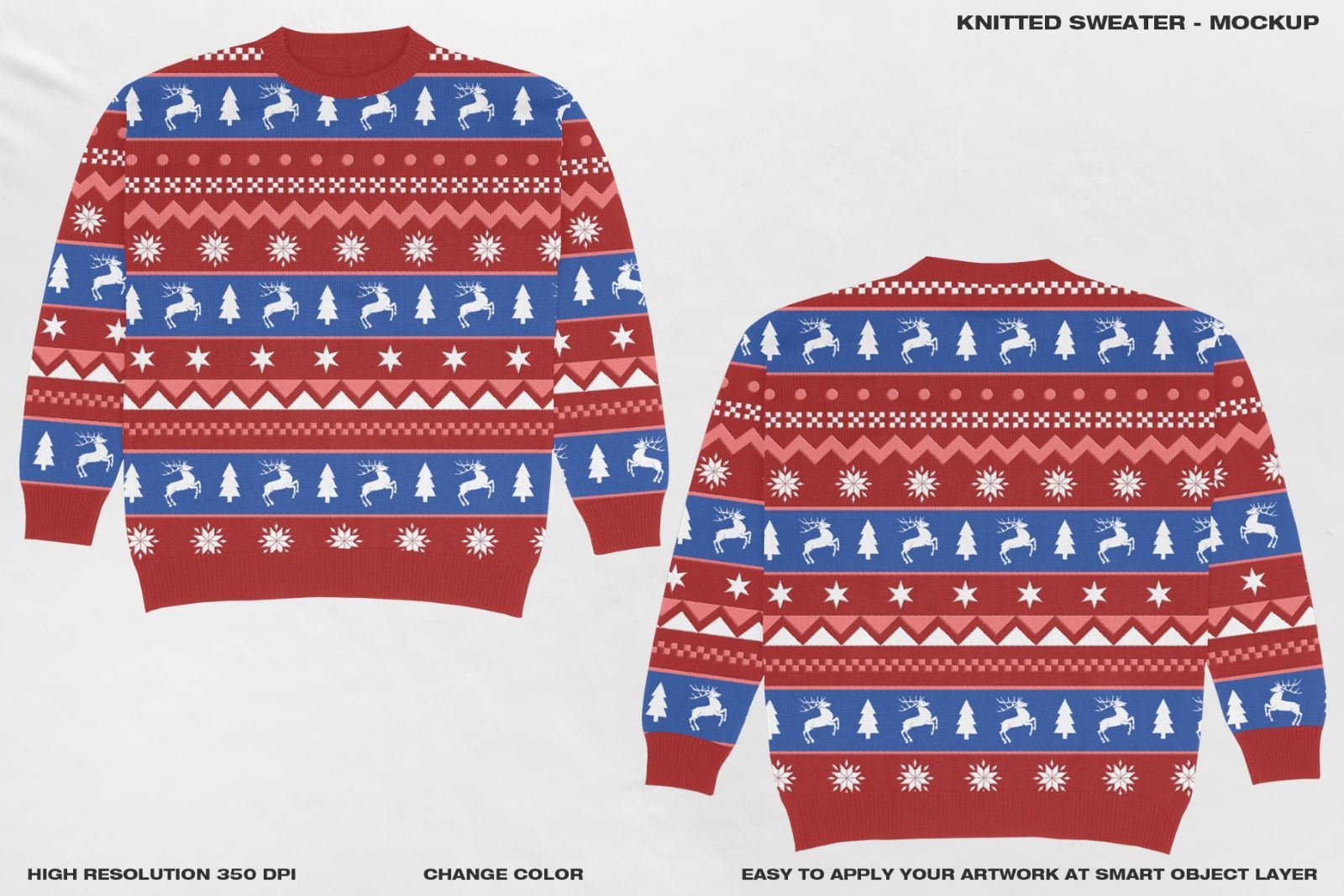 Knitted Sweater - Mockup — image 4