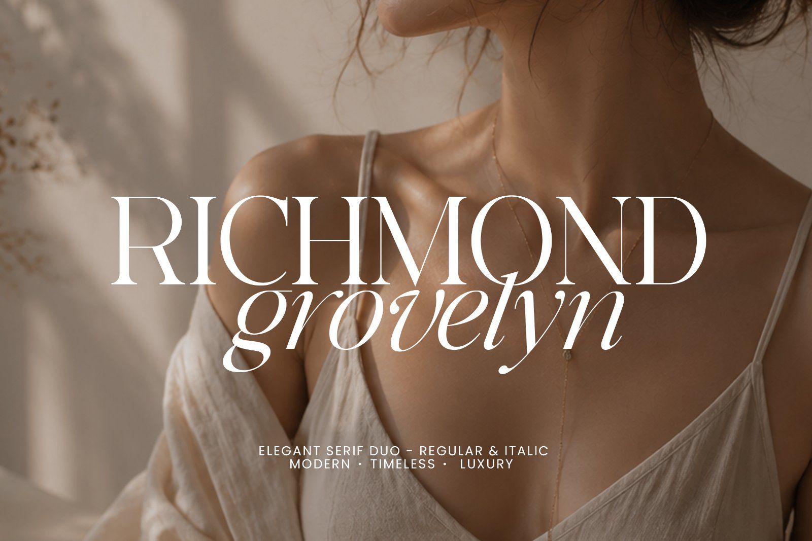 Richmond Grovelyn | Elegant Serif Duo Font — image 1