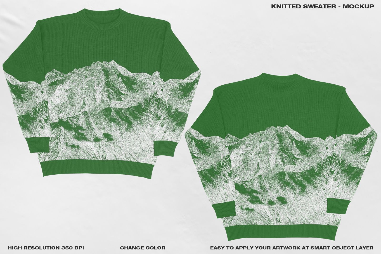 Knitted Sweater - Mockup — image 6