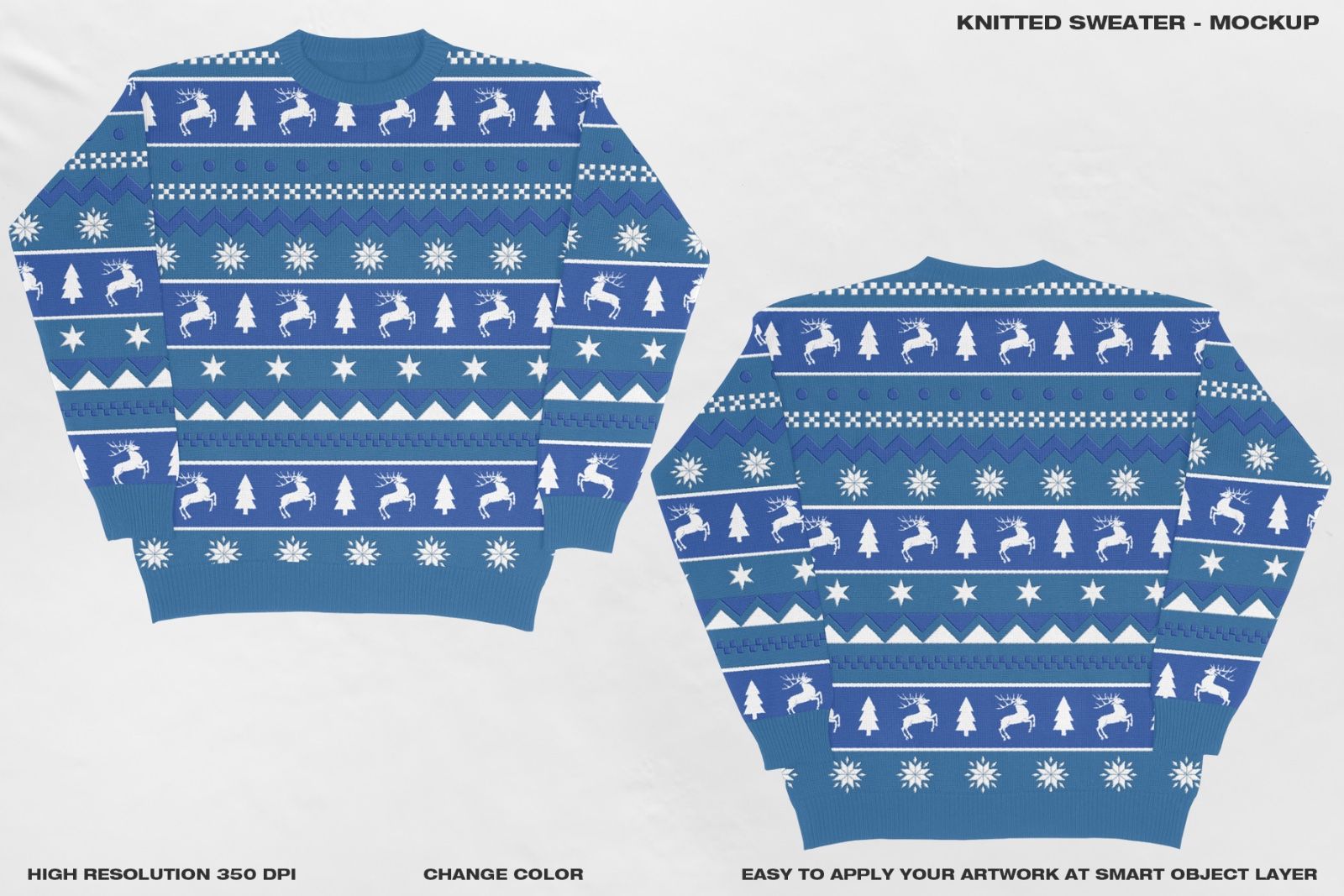 Knitted Sweater - Mockup — image 7