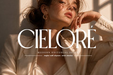 Cielore | Modern Editorial Serif