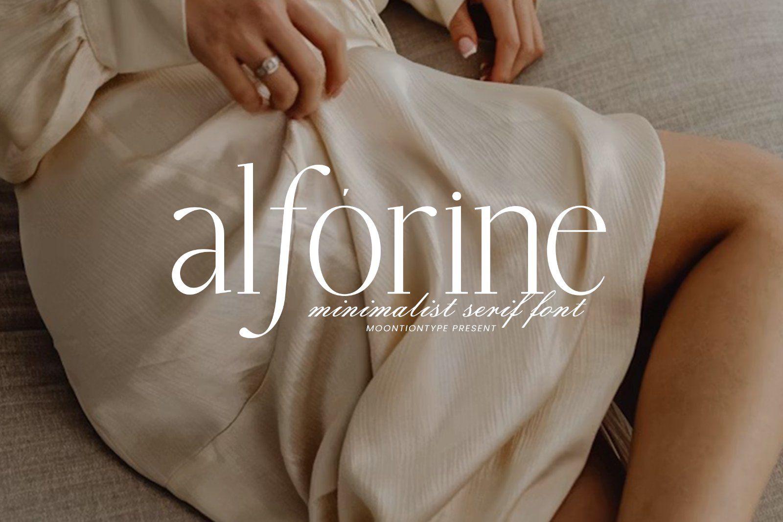 Alforine | Minimalist Serif Font — image 1