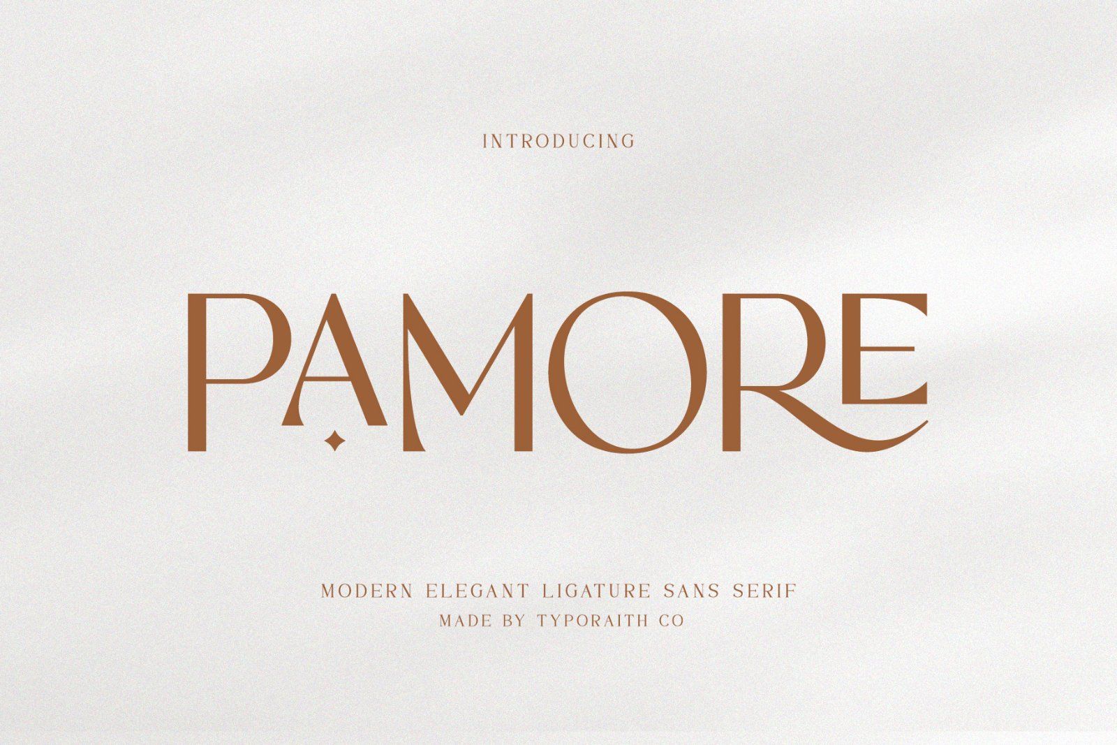 Pamore | Elegant Ligature Sans Serif — image 13