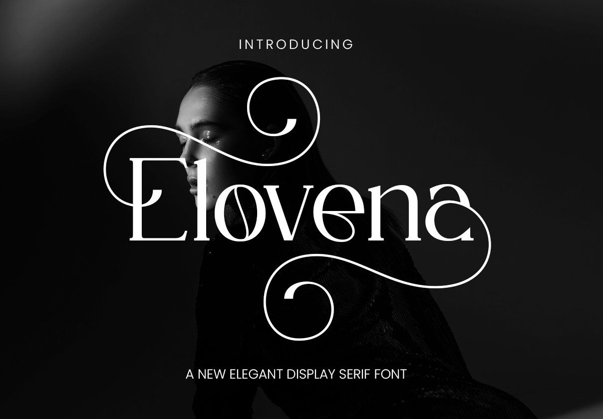 ELOVENA - Elegant Serif Font — image 1