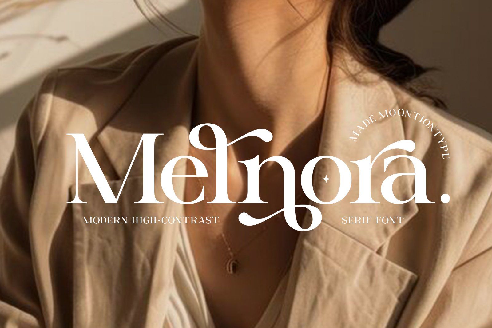 Melnora | Modern High Contrast Serif Font — image 1