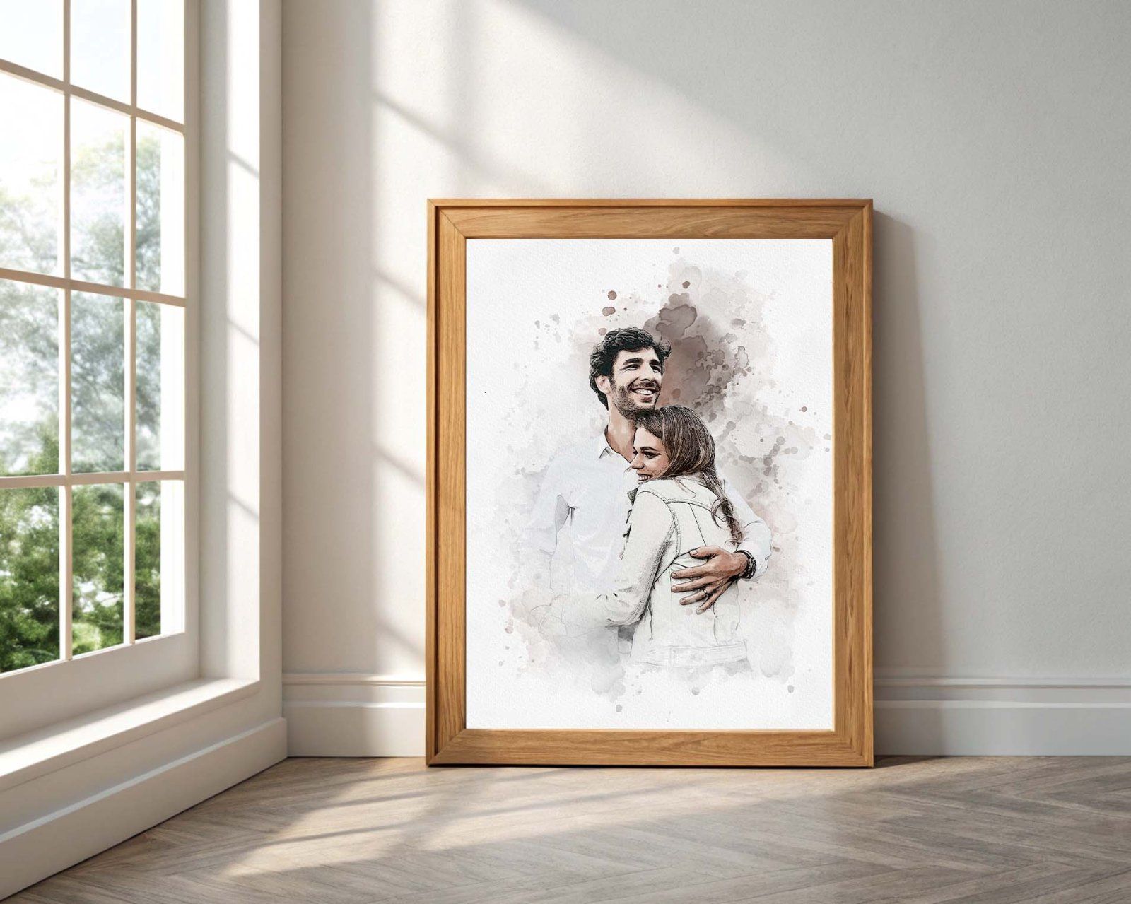 Wedding Watercolor Art Photo Effect — image 20