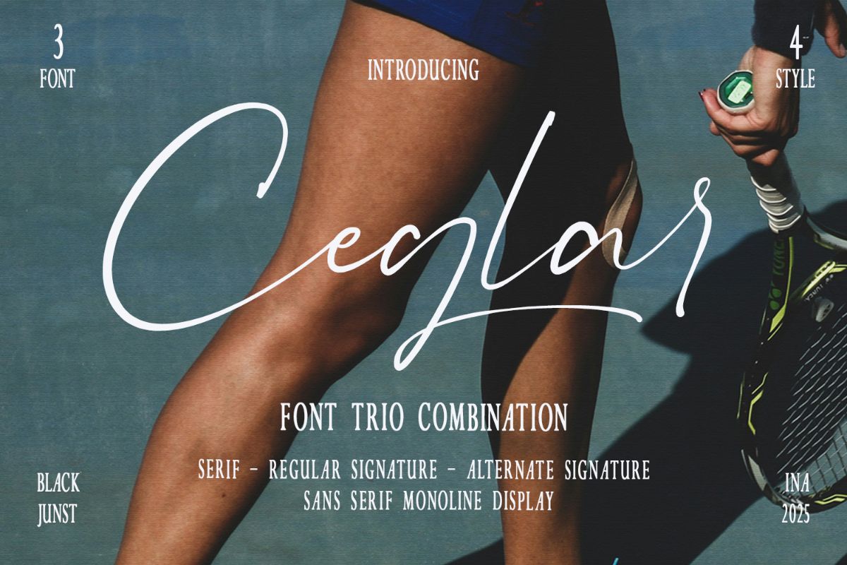 Ceglar – Elegant & Luxury Font Trio — image 3