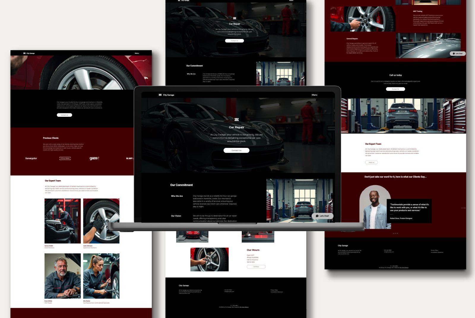 Wix Car Repair Website Template | Auto Mechanic Design — image 2