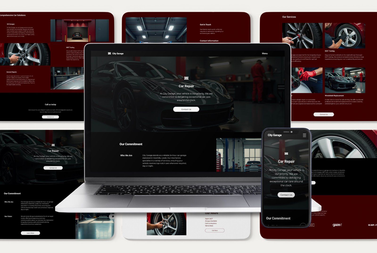 Wix Car Repair Website Template | Auto Mechanic Design — image 3