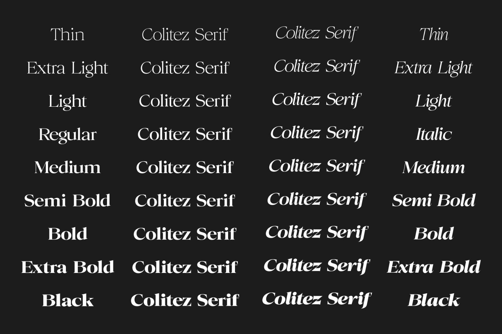 Colitez - Editorial Serif — image 15