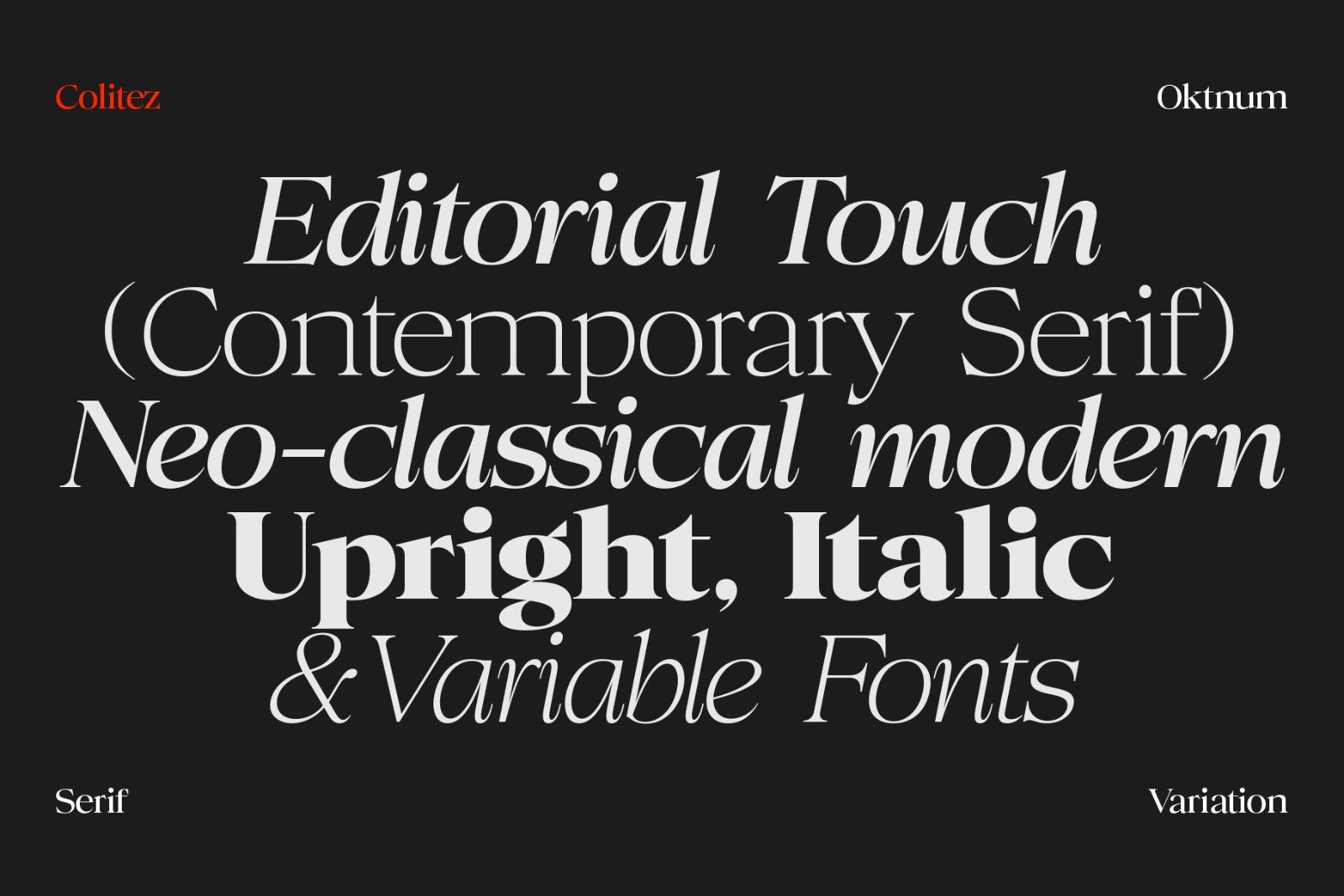 Colitez - Editorial Serif — image 5