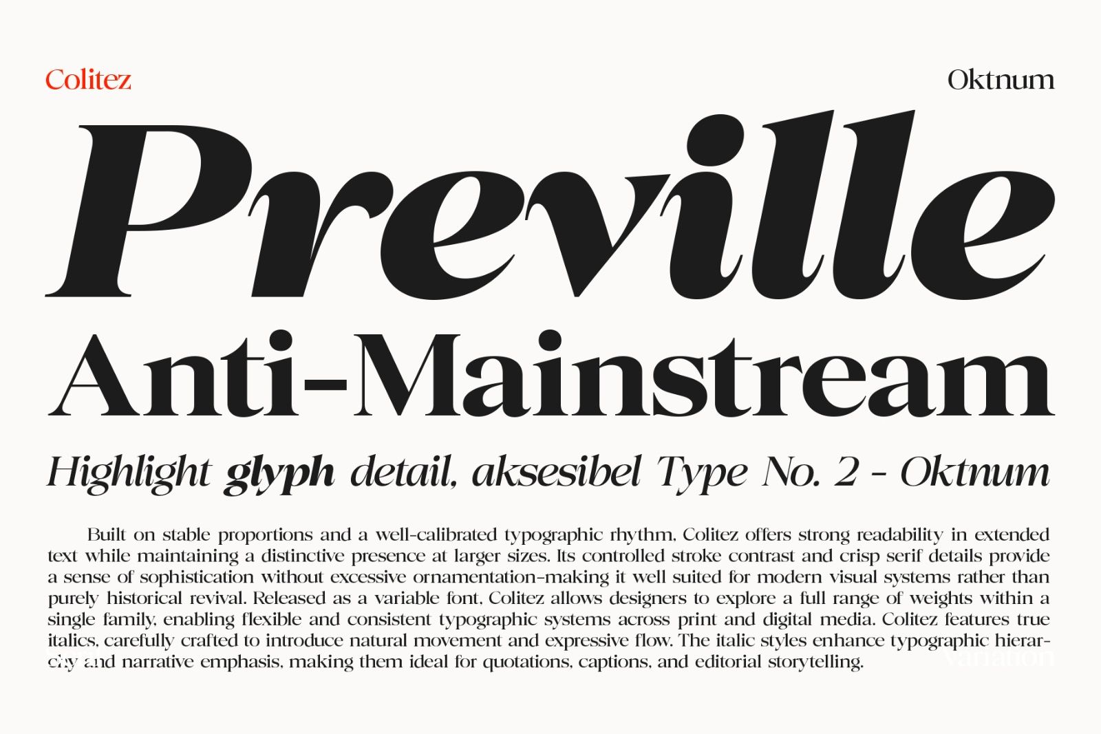Colitez - Editorial Serif — image 2