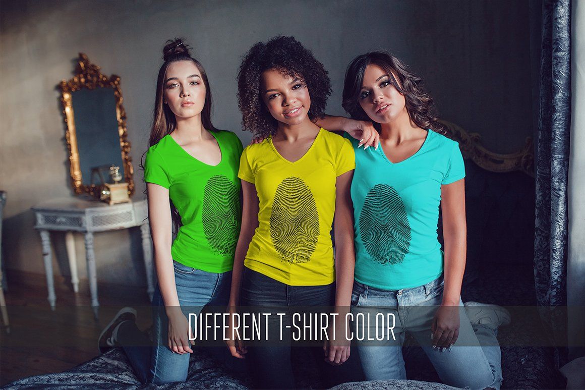 Women's T-Shirts Mock-Up Vol.1 — image 3