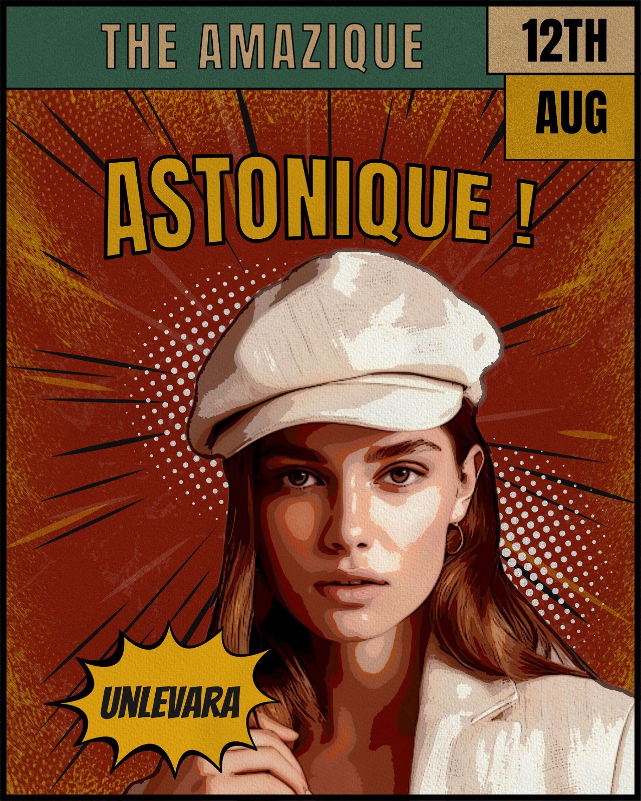 Comic Portrait Photo Effect Template — image 17
