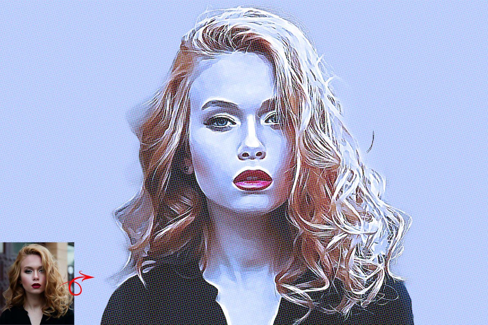 Comic Oil Paint Photoshop Action — image 2