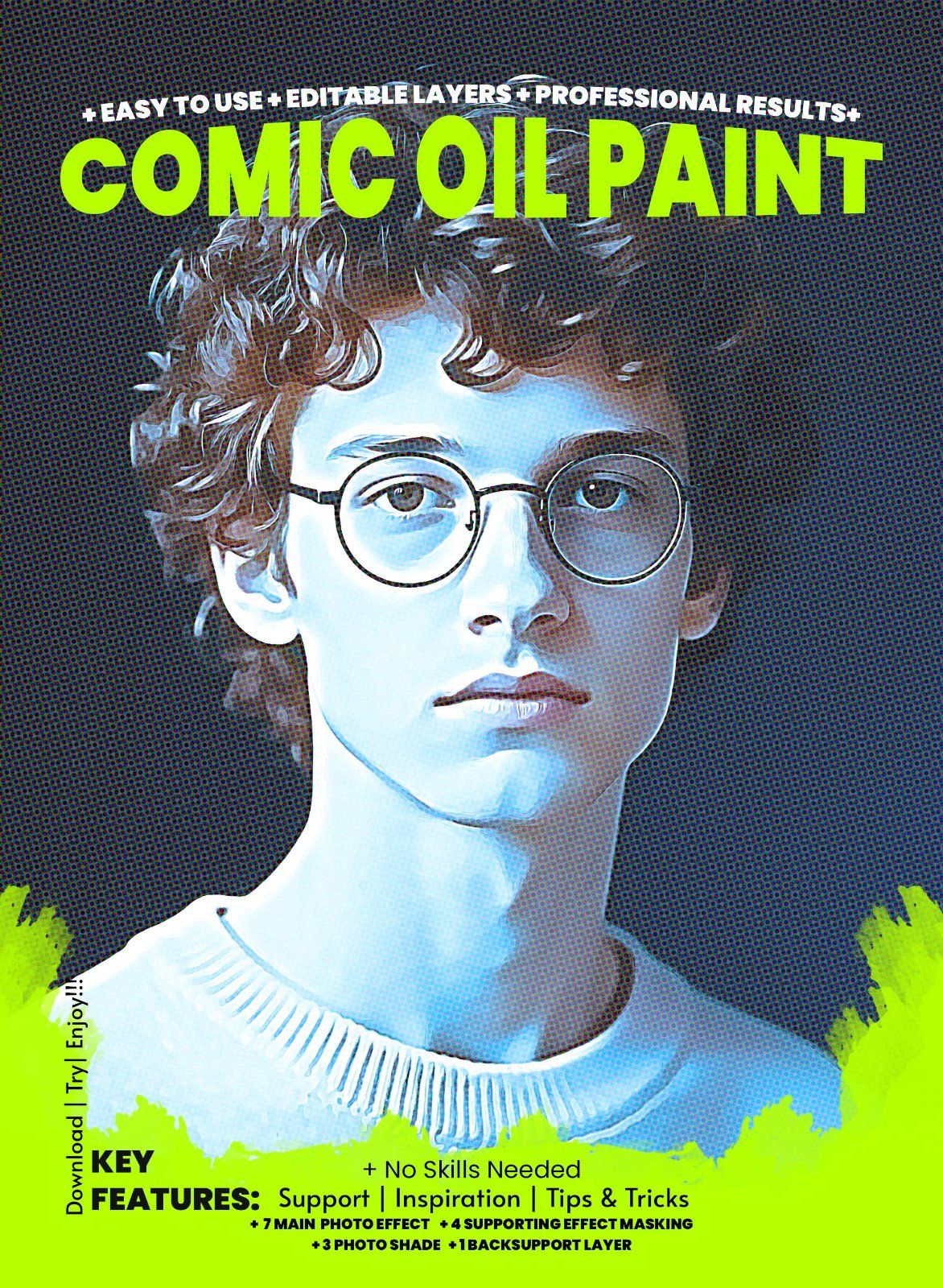 Comic Oil Paint Photoshop Action — image 17