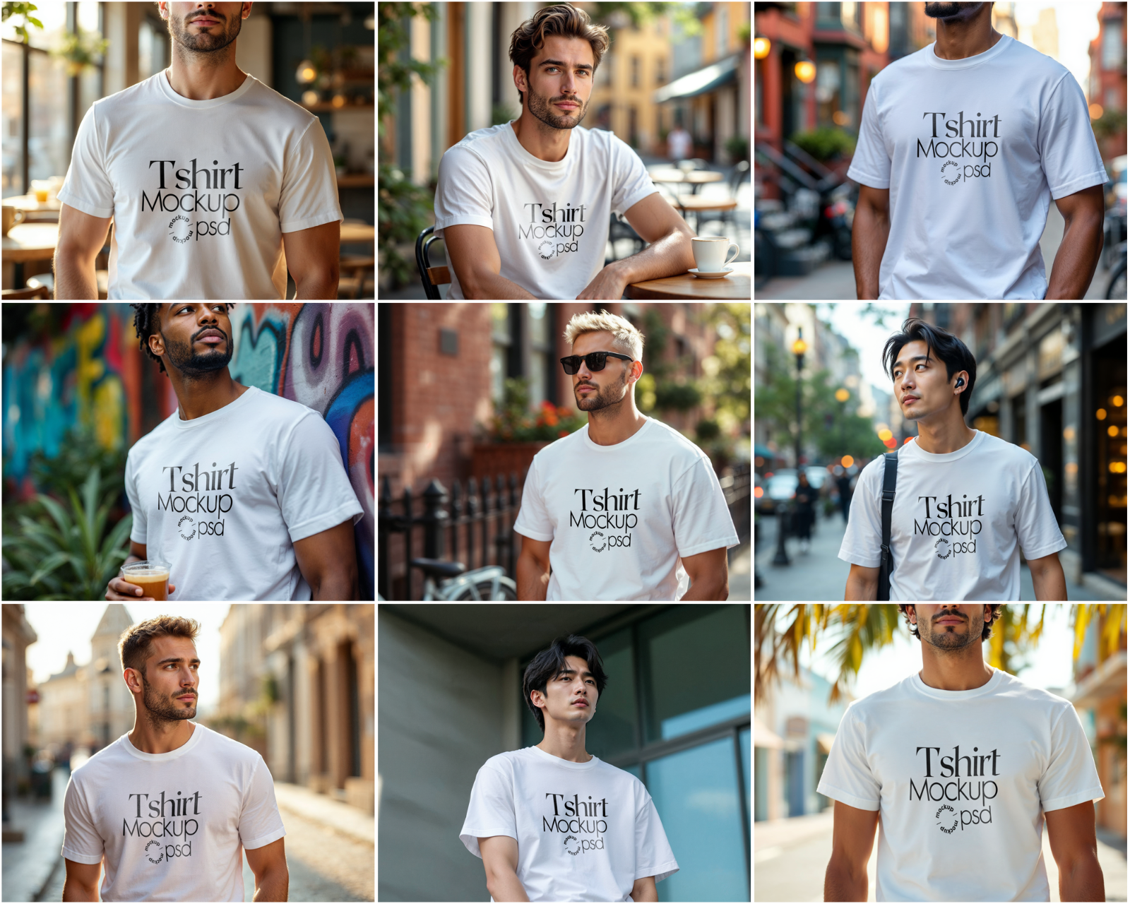 100 T-Shirt Mockup PSD Bundle – Gildan 64000 & Bella Canvas 3001 for Print on Demand — image 7