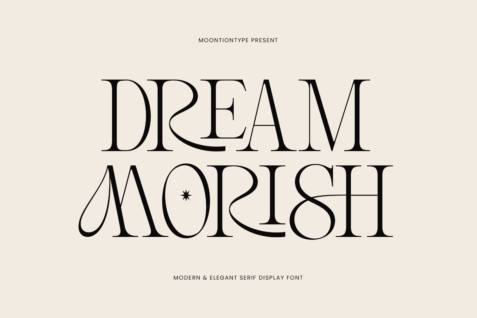 Dream Morish | A Modern Serif Font — image 1