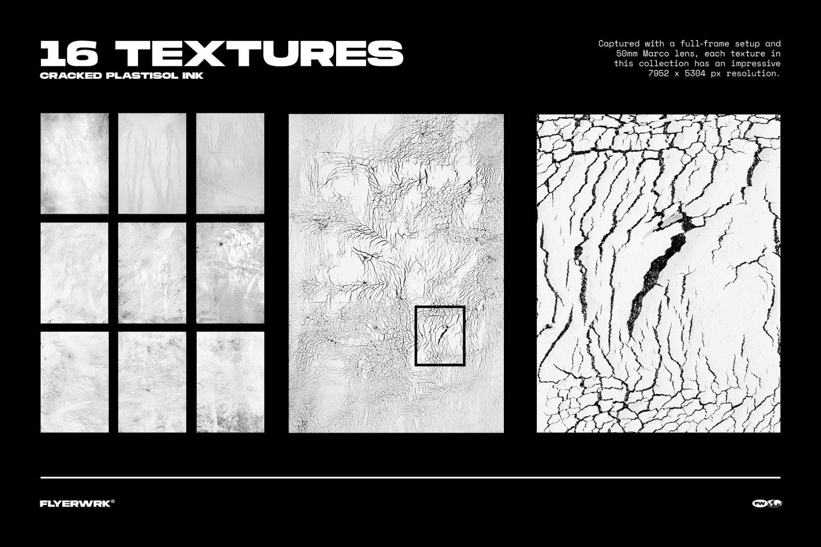 Cracked Plastisol Ink Textures — image 2