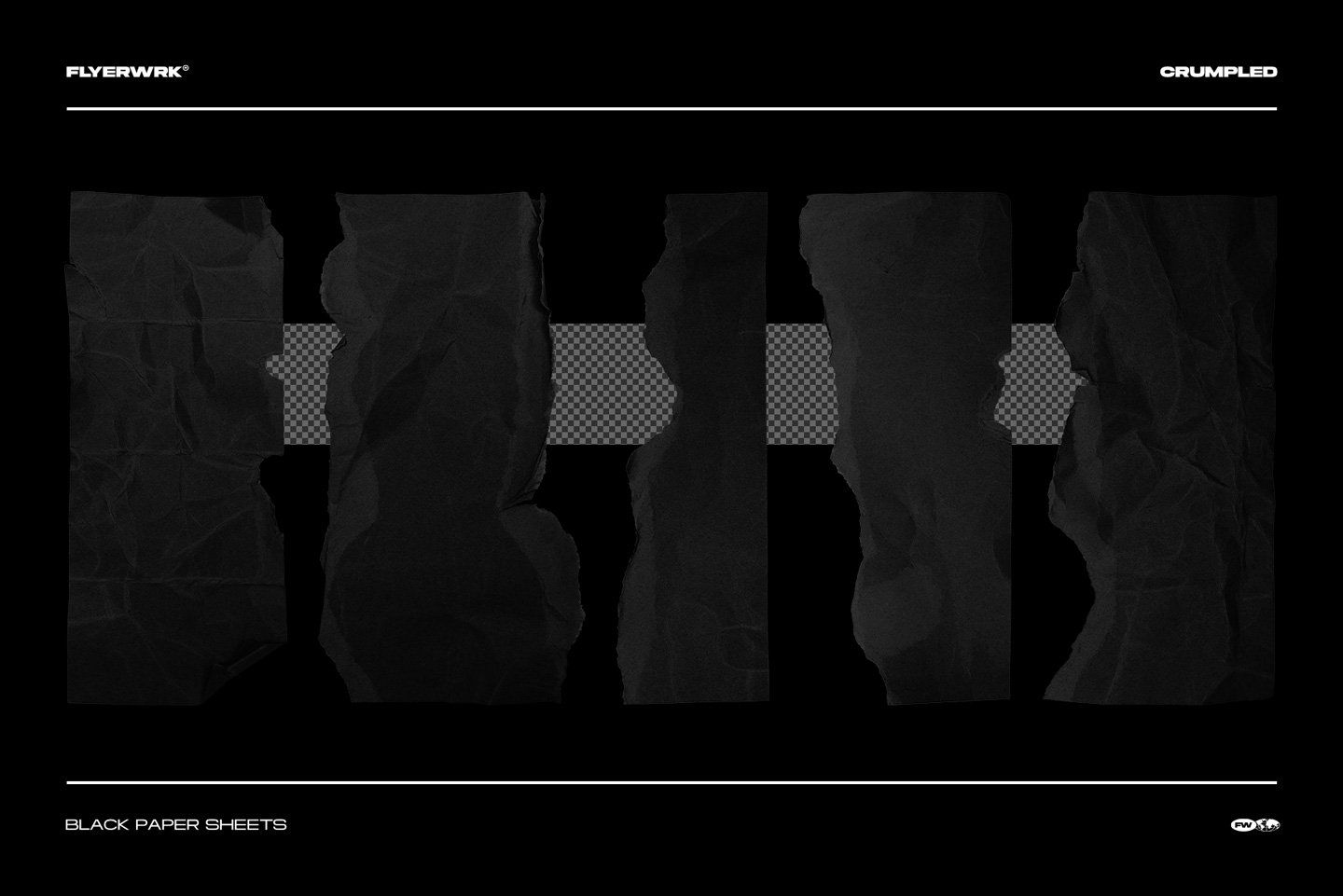 30 Crumpled Paper Sheets — image 3