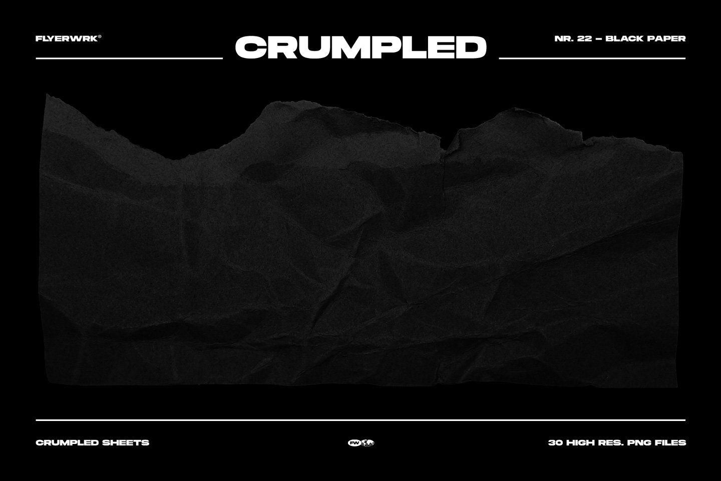 30 Crumpled Paper Sheets — image 5