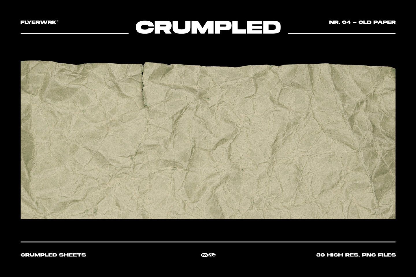30 Crumpled Paper Sheets — image 6