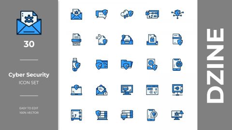 Cyber Security Icons Pack