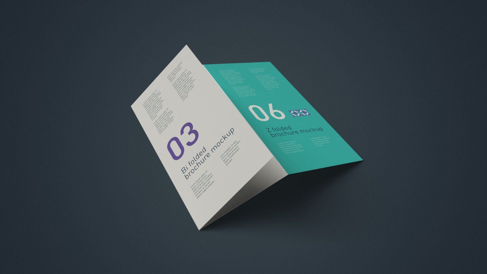 DL Z-Fold Brochure Mockup - 5PSDs — image 5