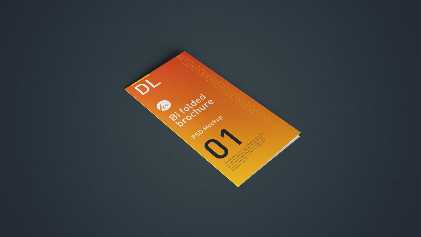 DL Bi Fold Brochure Mockup - 5 PSDs — image 6
