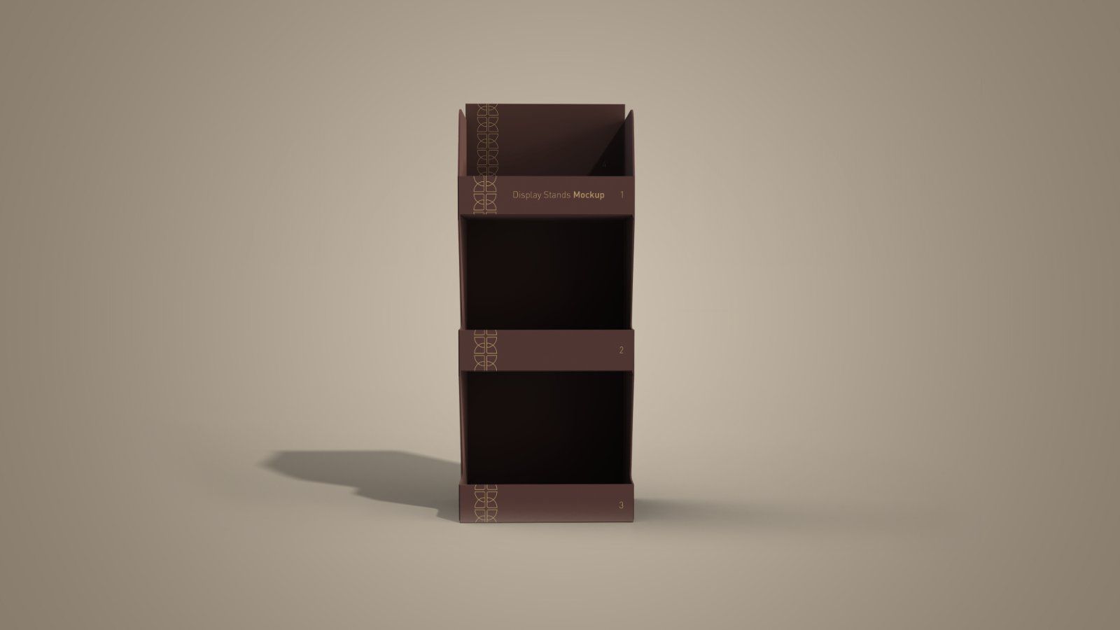 Product Display Stand Mockup – 5 PSD Files, Retail Shelf Packaging Mockup — image 2