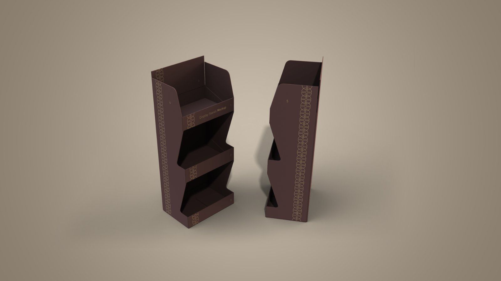 Product Display Stand Mockup – 5 PSD Files, Retail Shelf Packaging Mockup — image 6