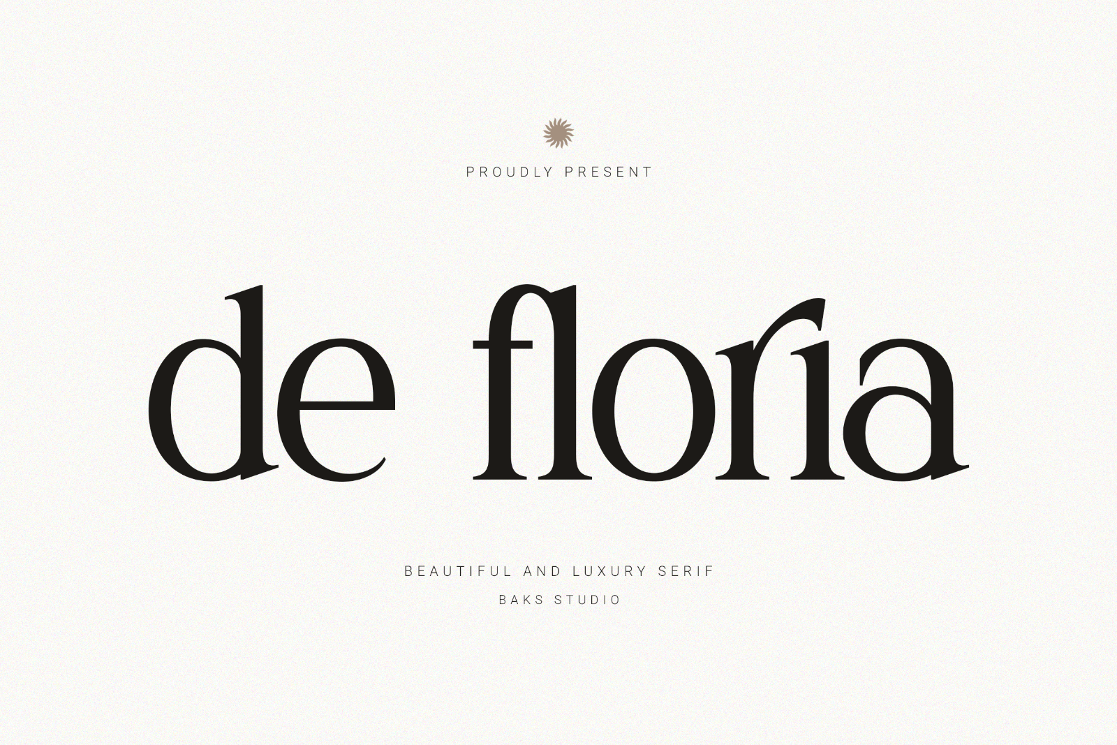 De Floria | Luxury Serif — image 1