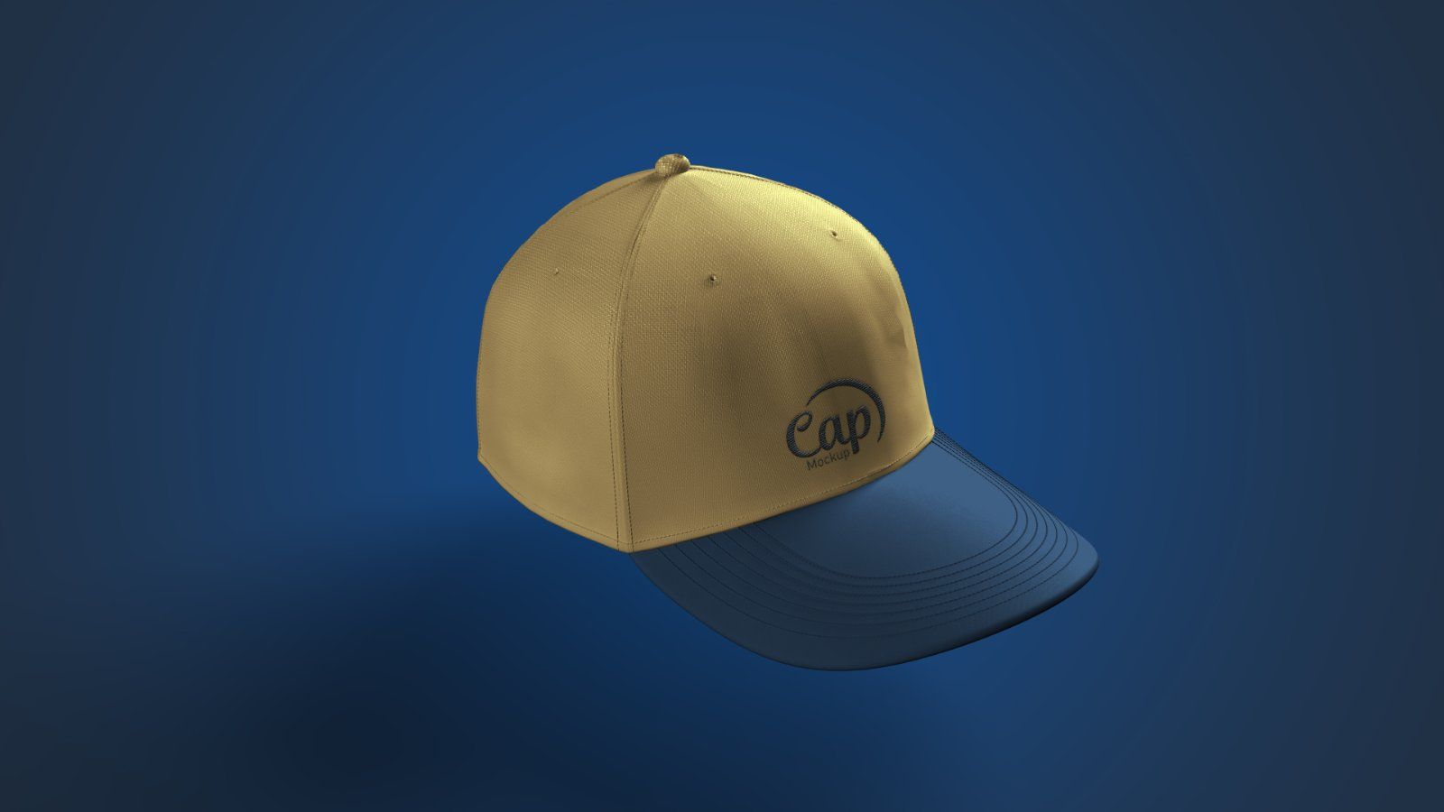 Embroidered Cap Mockup – Baseball Hat Branding, 4 PSD Files — image 3