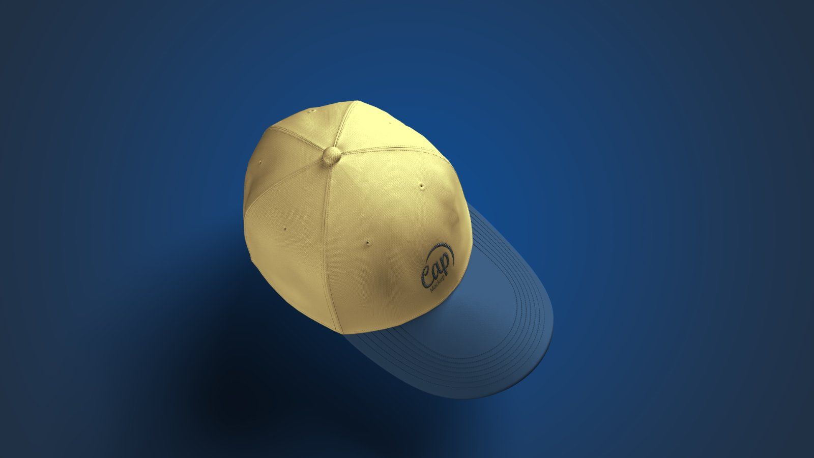 Embroidered Cap Mockup – Baseball Hat Branding, 4 PSD Files — image 4