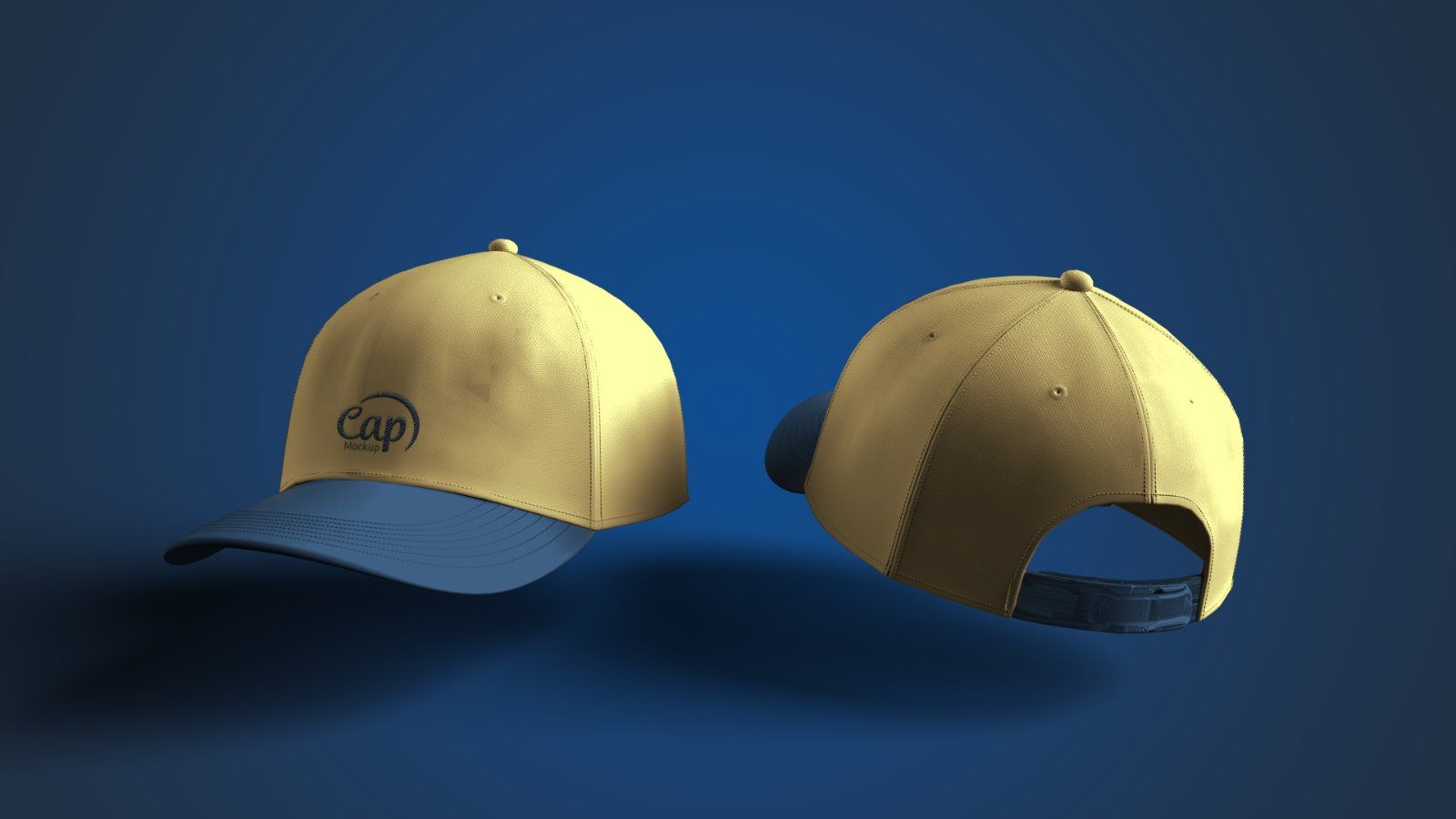 Embroidered Cap Mockup – Baseball Hat Branding, 4 PSD Files — image 5