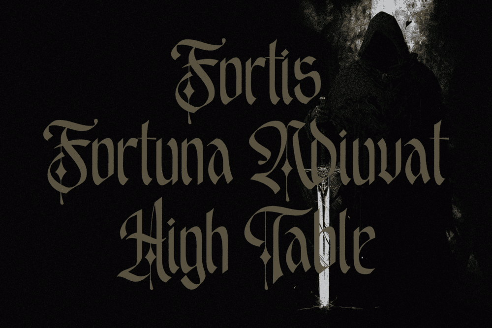 EMXAGE ALDSYB — Modern Medieval Blackletter Font — image 10
