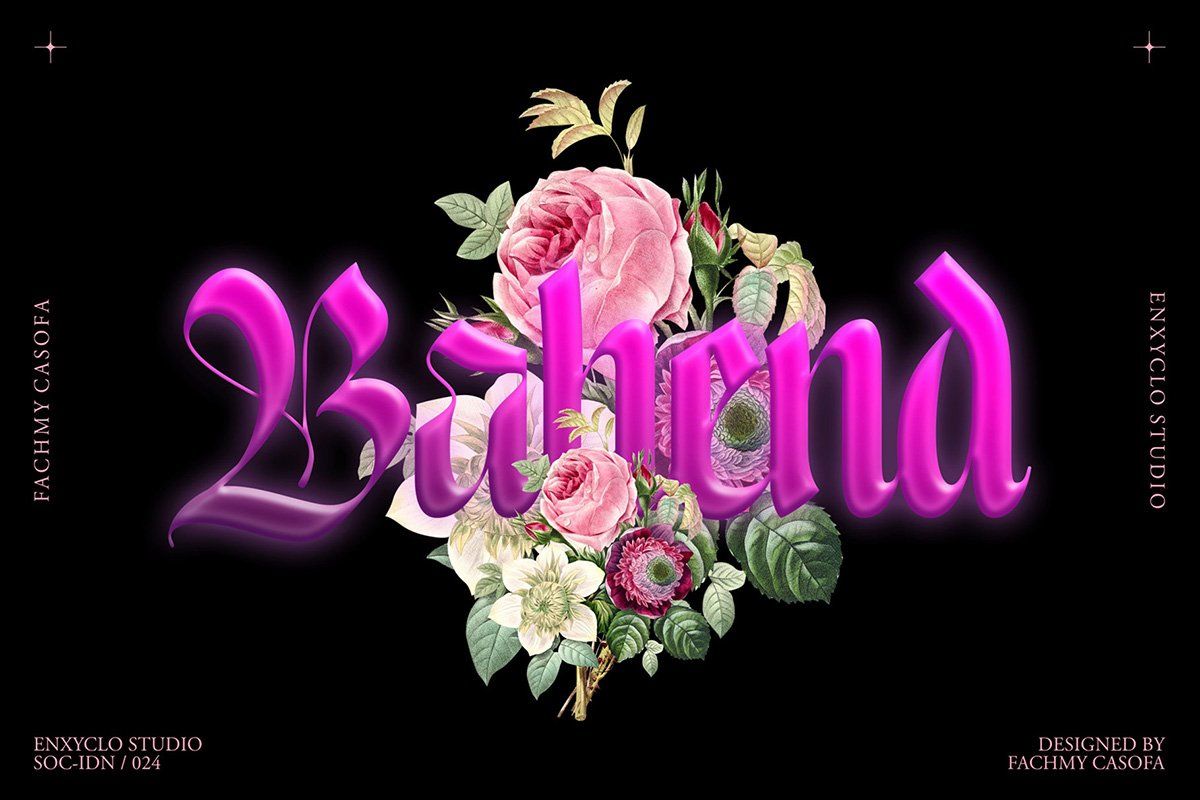 Enigmatic Waesbendiy — Blackletter Font — image 11
