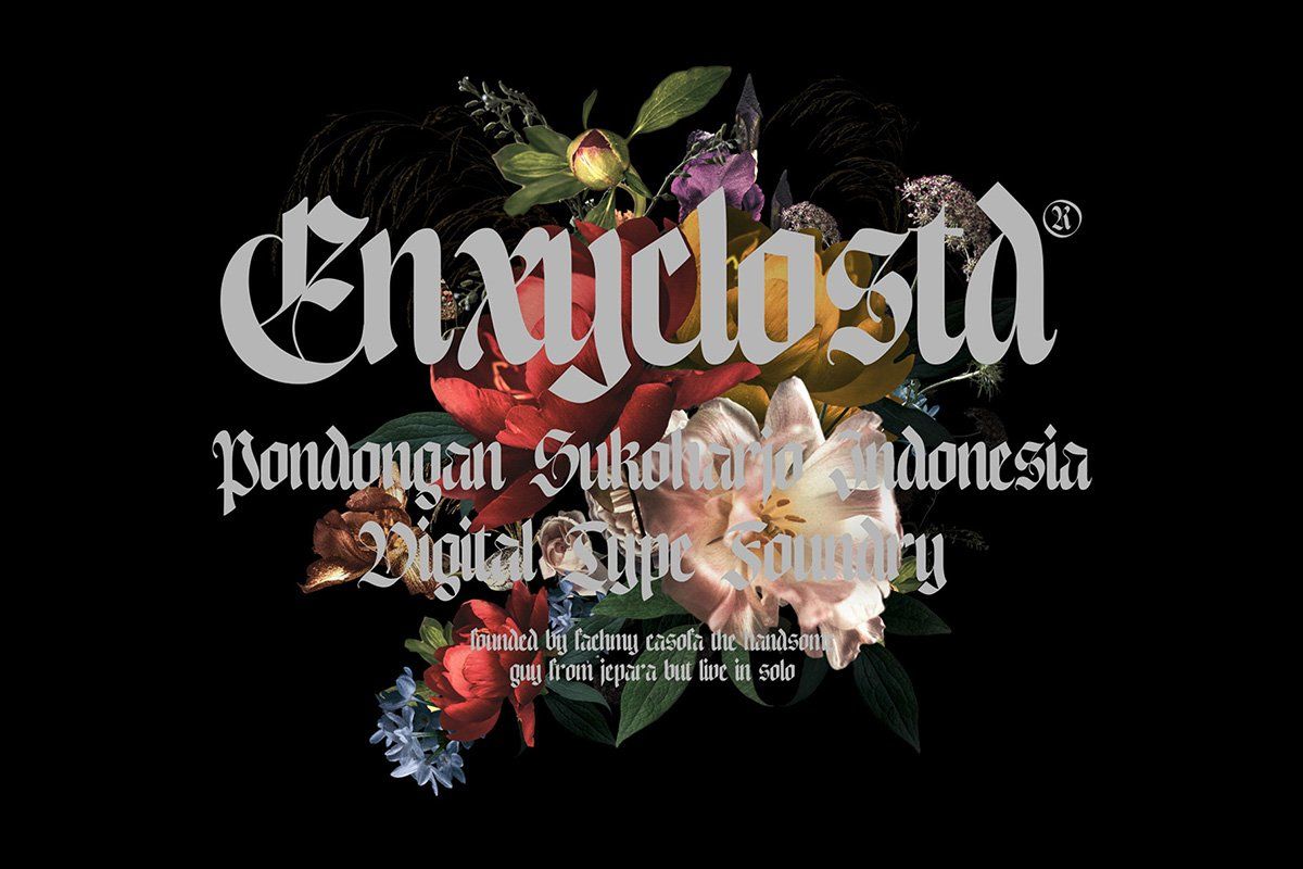 Enigmatic Waesbendiy — Blackletter Font — image 14