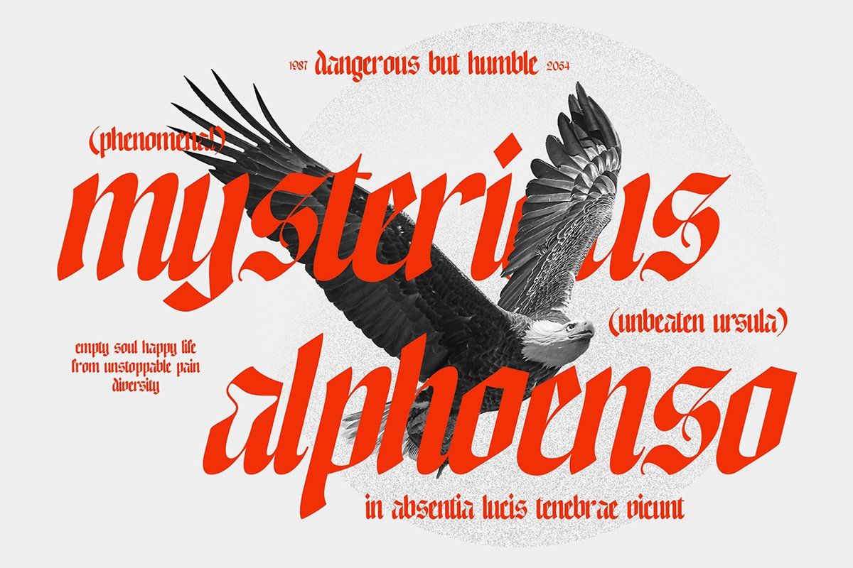 Enigmatic Waesbendiy — Blackletter Font — image 3