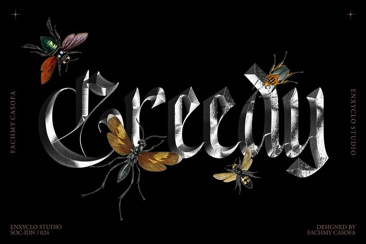 Enigmatic Waesbendiy — Blackletter Font — image 4