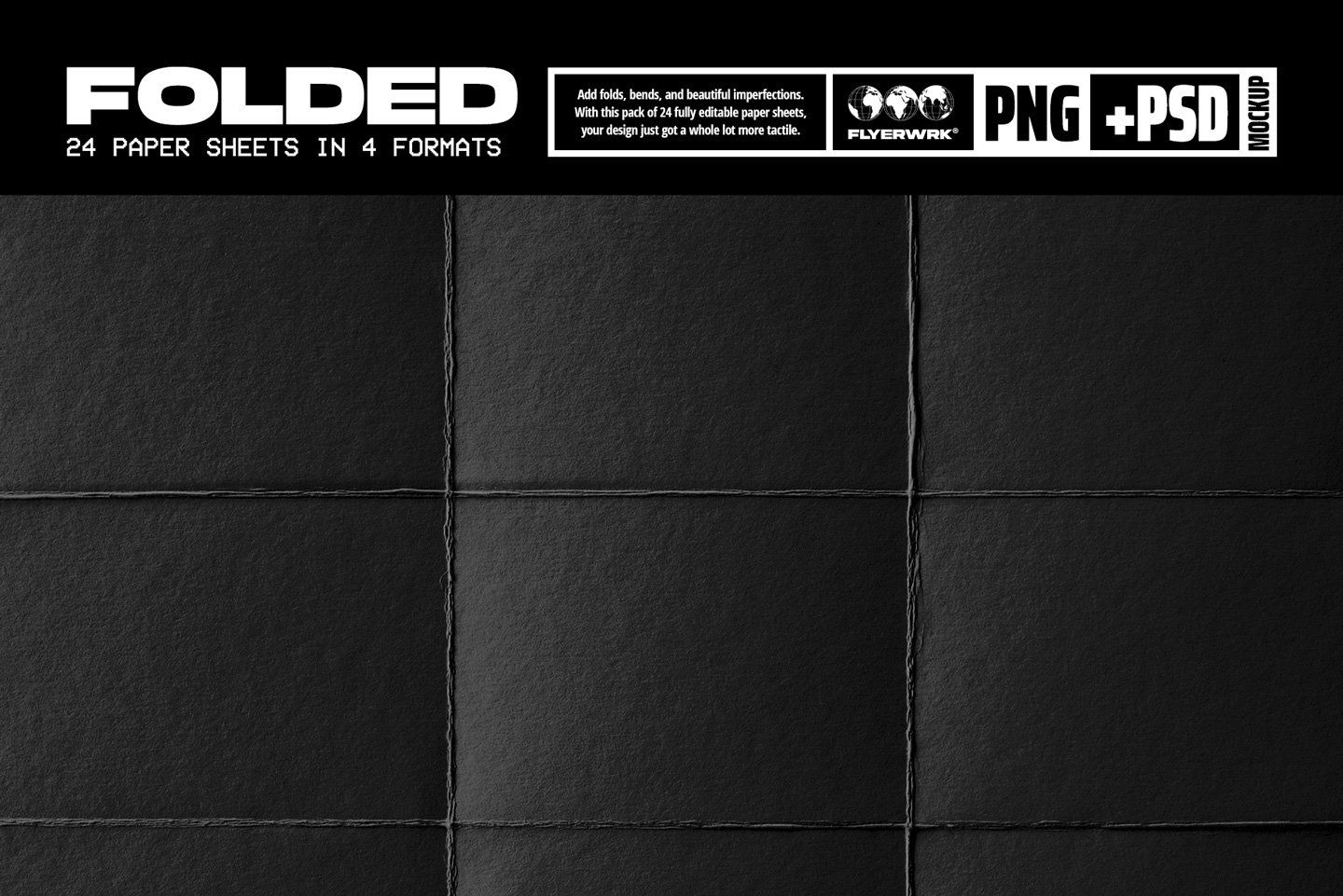 Folded Paper Sheets — image 1